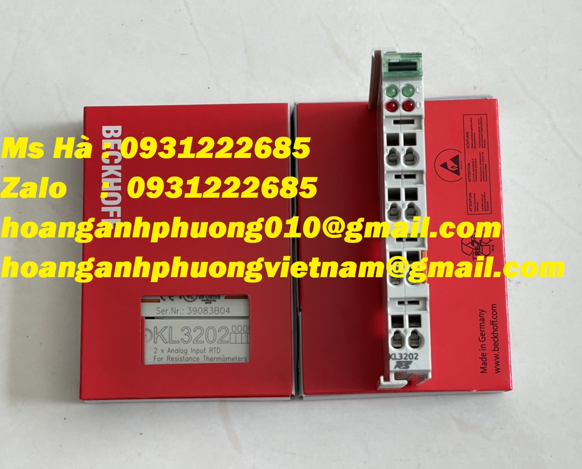 Beckhoff KL3202 mô đun nhập - bảo hành 12 tháng đầy đủ